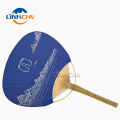 manual paper paddle round hand fan for decoration